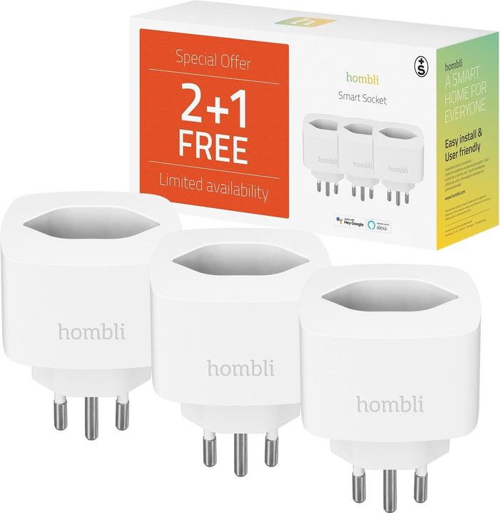 Produktbild Hombli Smart Swiss Socket 2+1