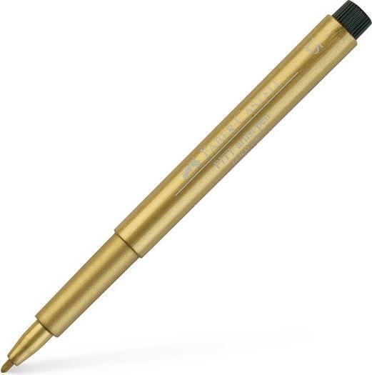 Actual product image Faber-Castell Pitt Artist Pen Metallic (Gold, 1 x)