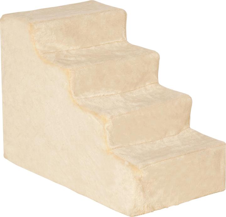 Immagine prodotto PawHut Scala per animali domestici con rivestimento rimovibile (Cane, Lavabile, Pieghevole)