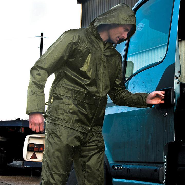 Produktbild Regatta Regenanzug Bestehend Aus Regenjacke Und Regenhose Wasserdicht (L)