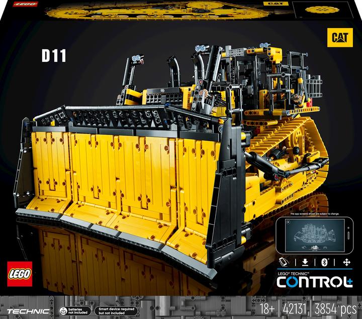 LEGO Bulldozer D11 Cat (42131, LEGO Technic)