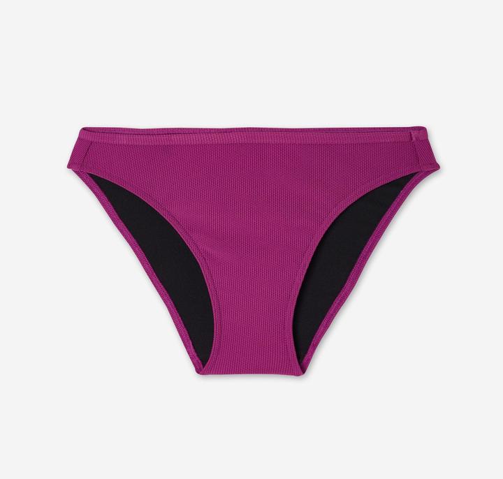 Olaian Bikini-Hose Damen strukturiert Nina violett (40, 42)