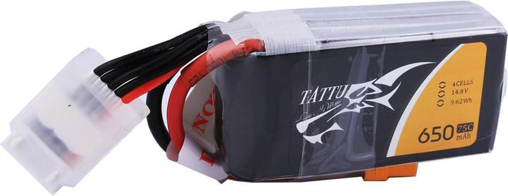 Produktbild Tattu RC-Akku LiPo 650 mAh 14.8 V 75C (14.80 V, 650 mAh)