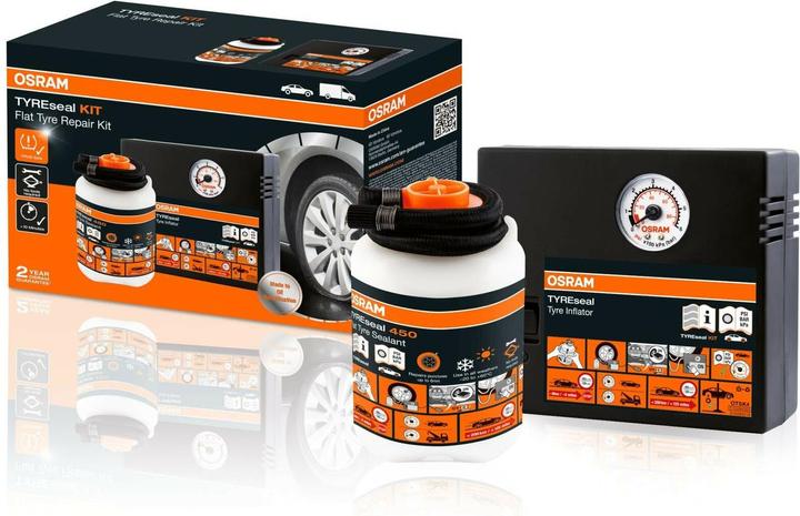 Actual product image Osram Tyre compressor and sealant