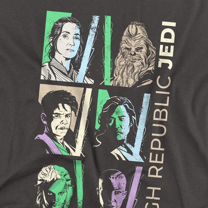 Immagine prodotto Star Wars High Republic Jedi Maglietta Pastello Adulto Unisex (L)