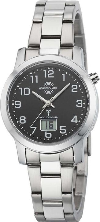 Master Time MTLA-10695-21M Damenuhr Funk Quarz Basic 33mm 3ATM (Analoguhr)