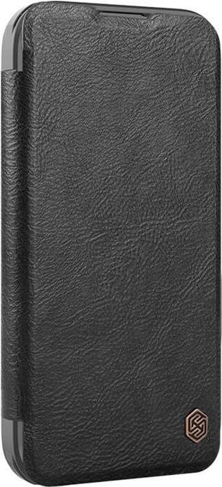 Image du produit Nillkin Etui Qin Prop Leather iPhone 16 Pro (czarny) (Apple iPhone 16 Pro)