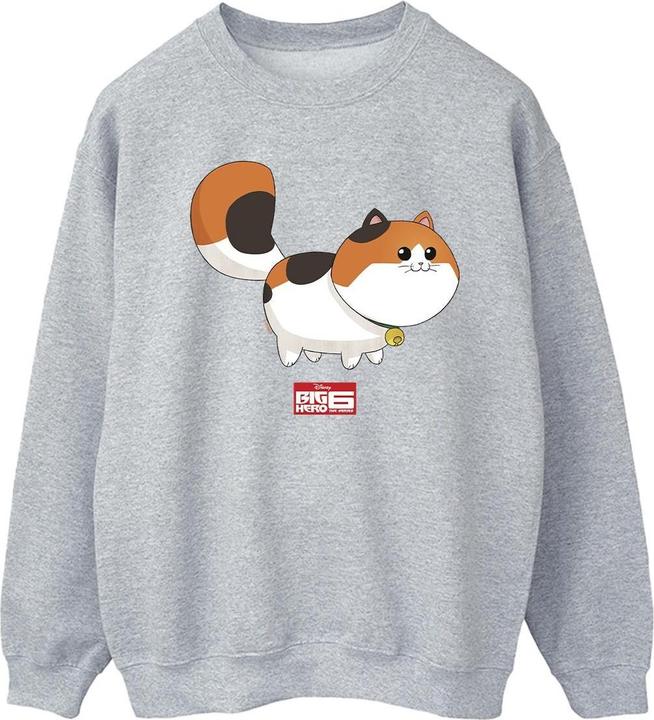Disney Big Hero 6 Baymax Kitten Pose Sweatshirt (L)