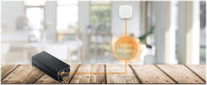 Actual product image Zyxel POE12-60W-EU0101F (802.3af (PoE), 802.3bt (PoE++), 60 W)