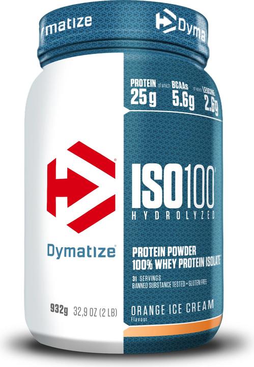 Actual product image Dymatize ISO 100 Hydrolyzed (Orange, 1 pcs., 932 g)
