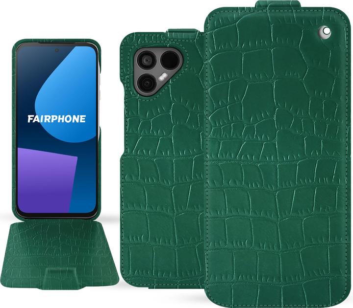 Actual product image Noreve Vertical leather shell (OnePlus 5)