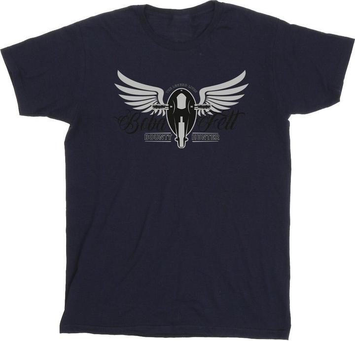 Produktbild Star Wars The Book Of Boba Fett Legend Lives Ship Crest TShirt (S)