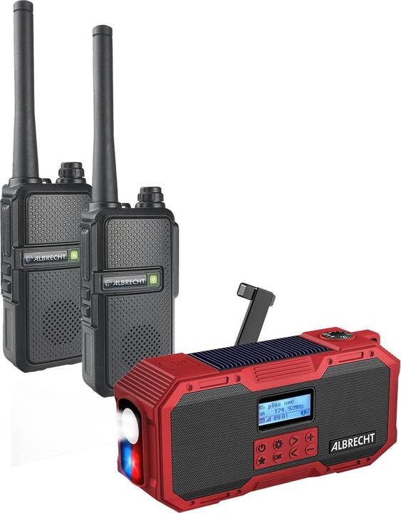 Produktbild Albrecht Notfall Set PMR Basic (10 km)