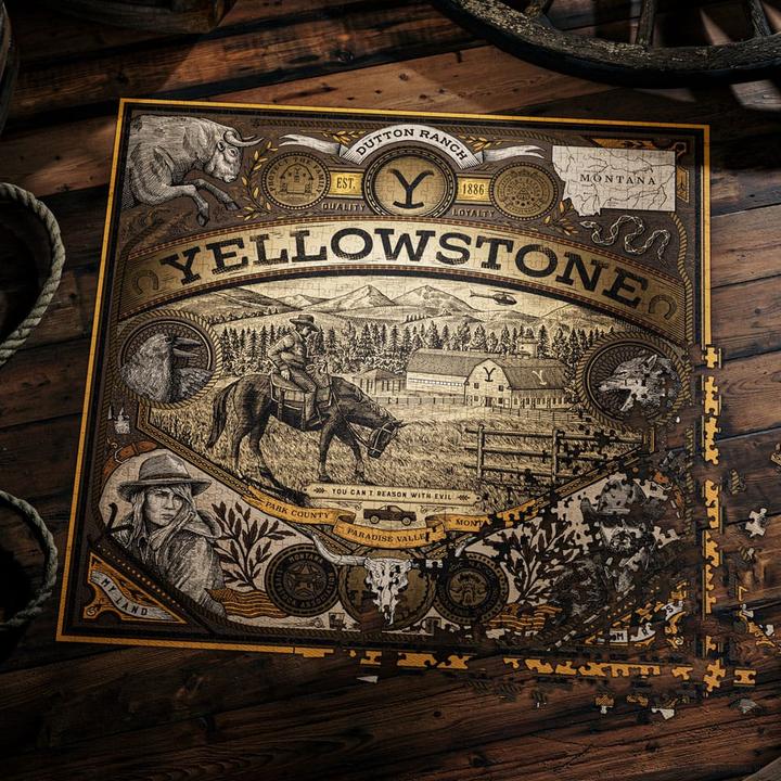 Image du produit Theory11 Yellowstone Multi-Dimensionales Puzzle (1000 Teile) (1000 pièces)