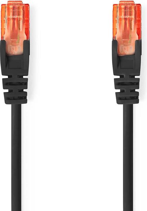 Produktbild Nedis CAT6-Netzwerkkabel - RJ45 Stecker - RJ45 Stecker - U/UTP - 1.50 m - Rund - PVC - Schwarz - Lab (U/UTP, CAT6, 1.50 m)