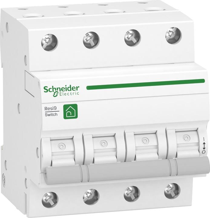Image du produit Schneider Electric SE R9S64463 Interrupteur-sectionneur Resi9, 3P+N, 63A, 415V AC