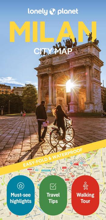 Actual product image Lonely Planet Milan City Map (English, The Lonely Planet, 2025)
