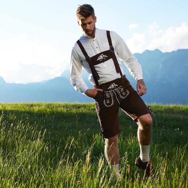 Immagine prodotto tectake Pantaloni tirolesi Vogelsang (M)
