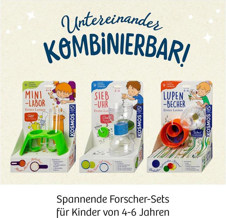 Actual product image Kosmos Experiment box Learn, research, discover: Mini Lab