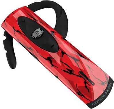 Image du produit Gioteck EX-02, casque de jeu Bluetooth, mono, PS3, rouge