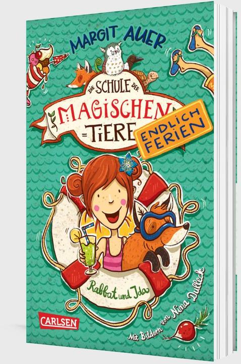 Immagine prodotto La scuola degli animali magici. Finalmente le vacanze 1: Rabbat e Ida (Margit Auer, Nina Dulleck, Tedesco)
