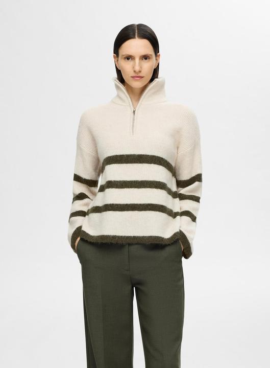 Image du produit Selected Femme Pull-over mi-zip (L)