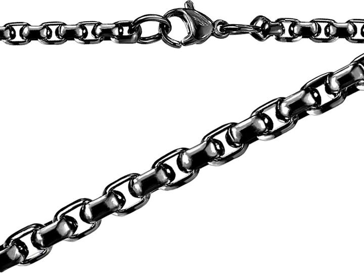Immagine prodotto Star Piercing Catena Scatola rotonda nera (Acciaio chirurgico 316L, senza ottone)