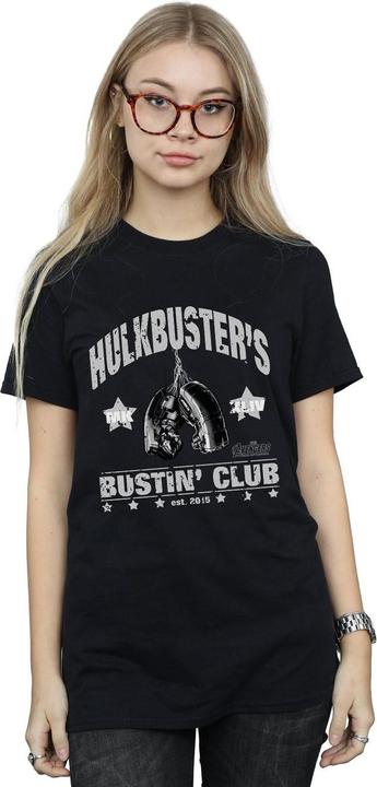 Immagine prodotto Iron Man Hulkbuster's Bustin' Club Maglietta Ampia Donna (S)