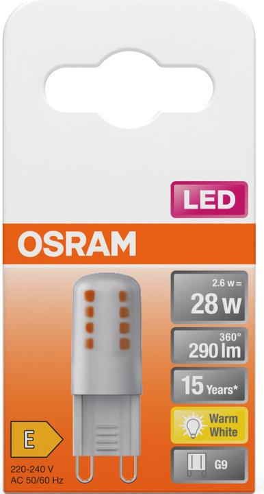 Produktbild Osram Led Pin (G9, 2.60 W, 290 lm, 1 x, E)
