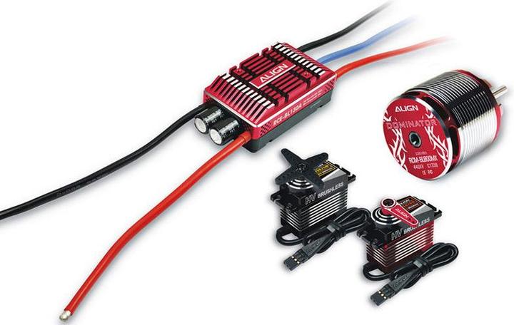 Produktbild Align T-Rex 650X Dominator Flybarless Elektro Hubschrauber 12S Combo