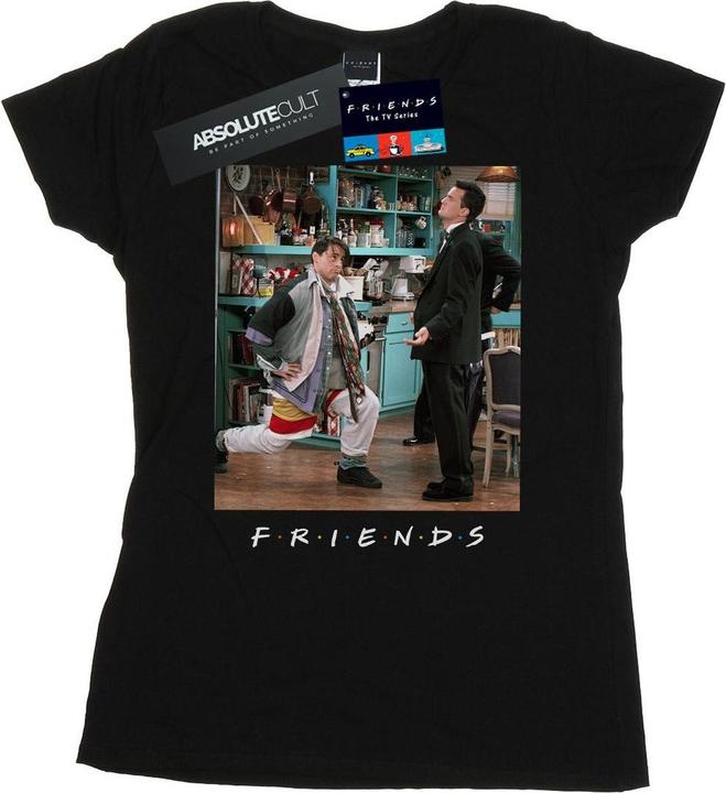 Actual product image Friends Womens/Ladies Joey Lunges Cotton T-Shirt (L)