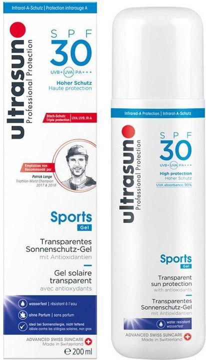 Immagine prodotto Ultrasun Gel sportivo (Gel solare, SPF 30, 400 ml, 440 g)