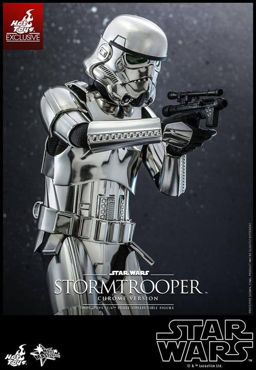 Image du produit Hot Toys Star Wars "Stormtrooper (Chrome Version)" Figurine 1/6
