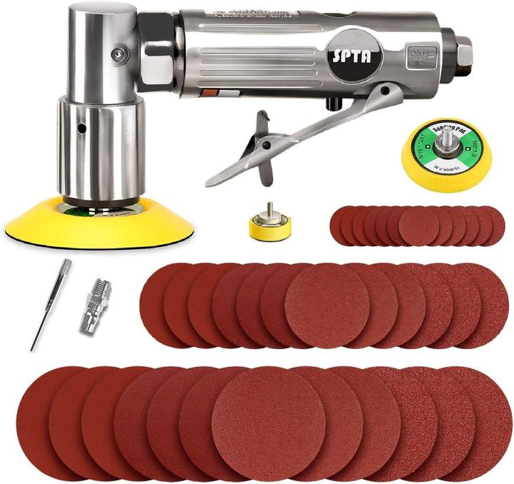 Produktbild Spta Winkelschleifer 80mm mit Schleifscheiben