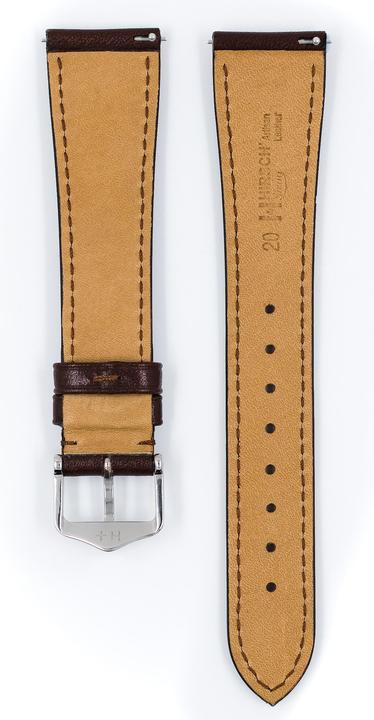 Actual product image Hirsch Siena (20 mm, Calf, Huawei Watch GT 3 Pro (43mm), Polar Unite, Galaxy watch 4 (40mm), Galaxy watch 4 (44mm), Galaxy Watch 5 (44mm), Galaxy Watch 5 Pro, Galaxy Watch 6, Galaxy Watch 6 Pro, Garmin vívoactive 5, Garmin Forerunner 55)