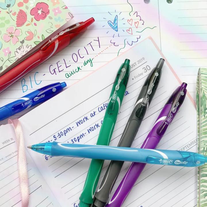 Produktbild Bic Gelschreiber Gel-ocity Quick Dry 0.3 mm, Blau (Blau, 1 x)