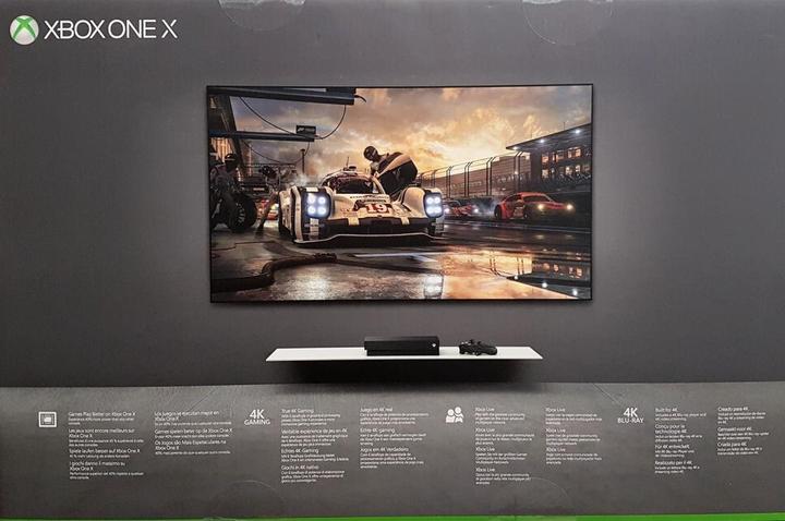Actual product image Microsoft Xbox One X