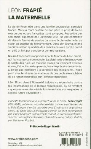 Valori nutrizionali e ingredienti La maternelle (Francese, Frapié Léon, 2024)