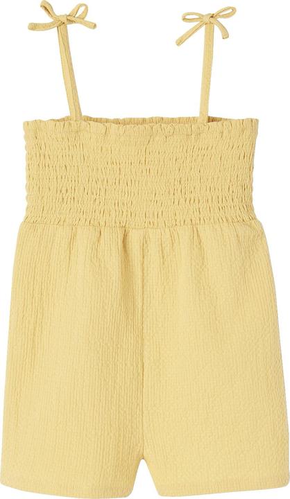 Actual product image Vertbaudet Smocked girls' baby jumpsuit (68)