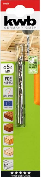 Actual product image kwb Hardwood drill bit (5 mm)