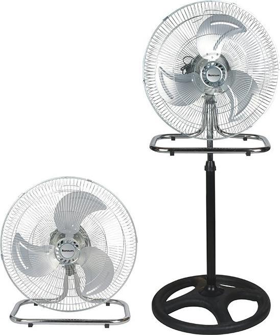 Ravanson WT-7046 Ventilateur domestique Noir, acier inoxydable