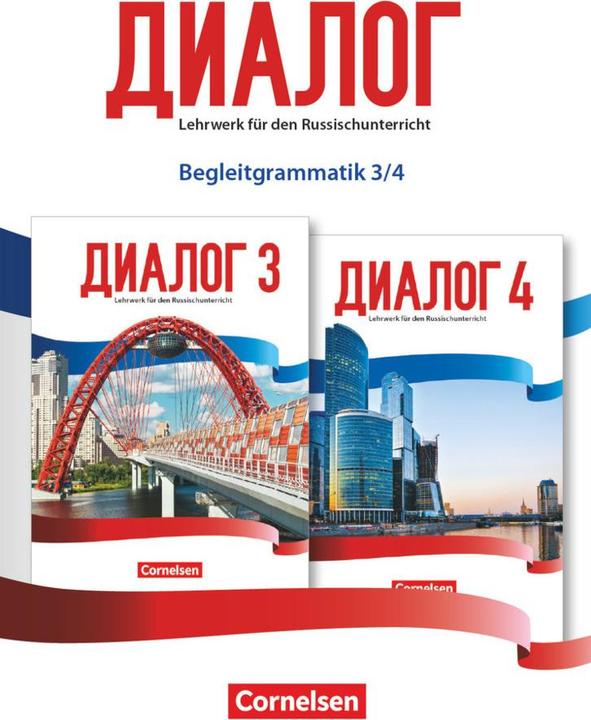 Image du produit Dialog 3-4. Neue Generation. Begleitgrammatik 3-4. Grammatikheft (Allemand, Russe, 2019)