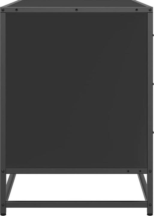 Immagine prodotto VidaXL Cassettiera nera 70x41x56 cm Cassettiera in legno