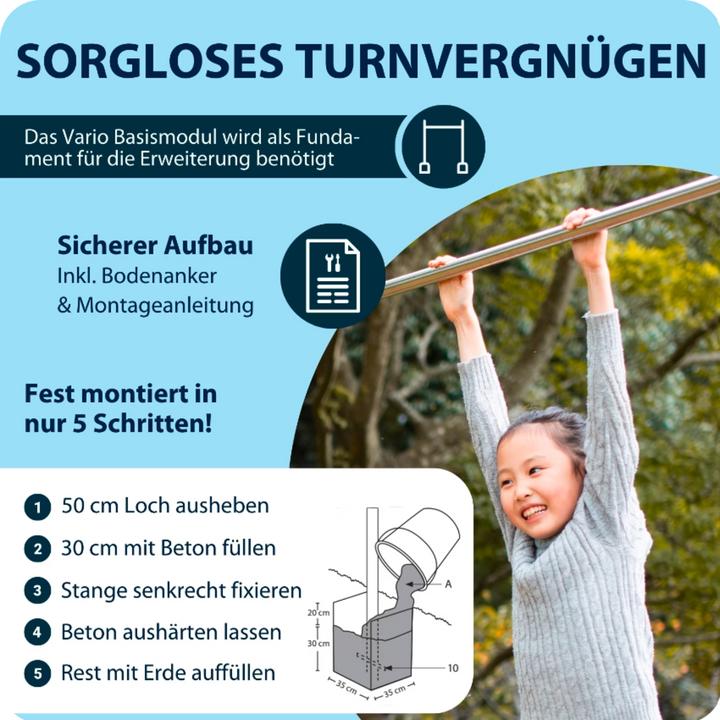 Produktbild Hudora Turnreck Vario Erweiterungsmodul