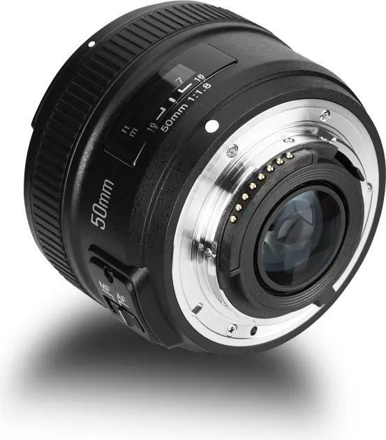 Productafbeelding Yongnuo YN-50mm F/1.8-N autofocuslens voor Nikon (Nikon F, Volledig formaat)