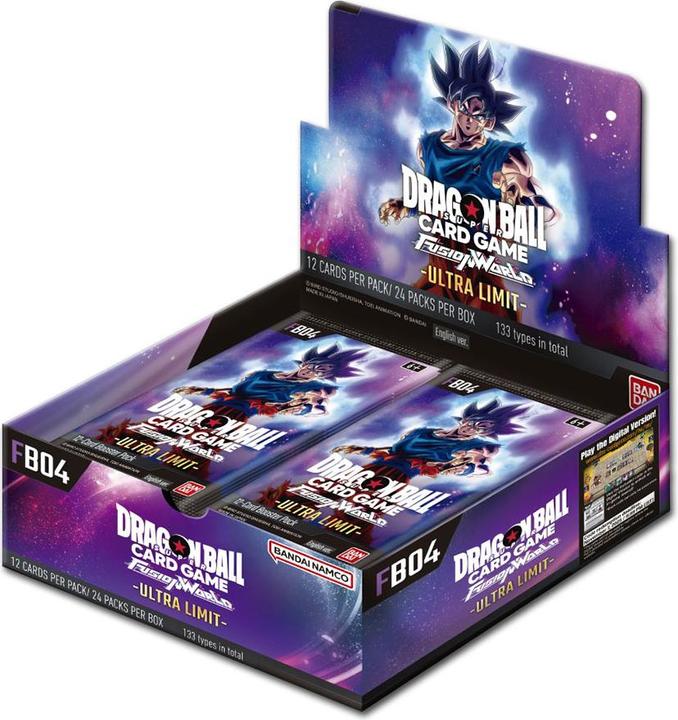 Immagine prodotto Dragon Ball Fusion World 04 Booster Box FB04 IT (Inglese, Display del booster)