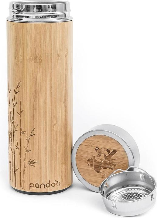 Immagine prodotto Pandoo Tazza termica di bambù 360 (0.36 l)