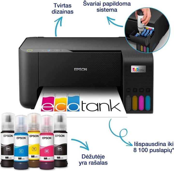 Produktbild Epson EcoTank L3230 All-in-One Ink Tank Printer (Farbe)