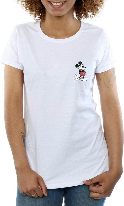 Immagine prodotto Disney Mickey Mouse Kickin Retro Chest Maglietta Donna (XXL)