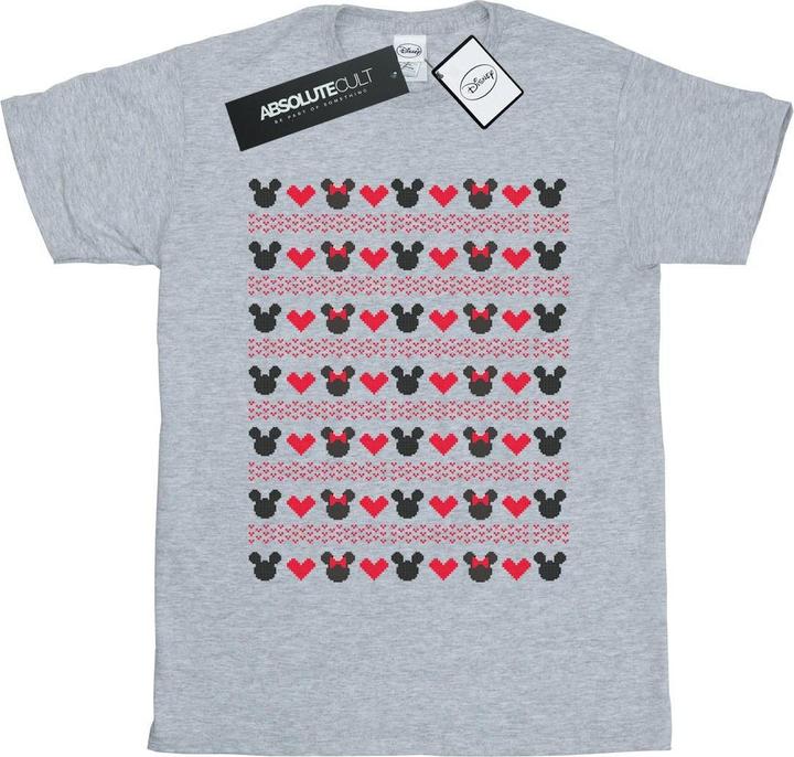 Produktbild Disney Mickey And Minnie Christmas Hearts TShirt (M)